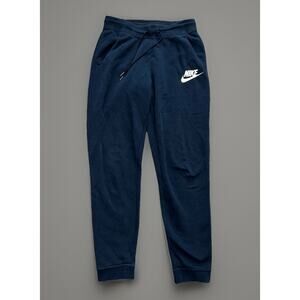 Vintage Nike Black Fitness Jogger Sweatpants Adult Small Casual Comfort Terry